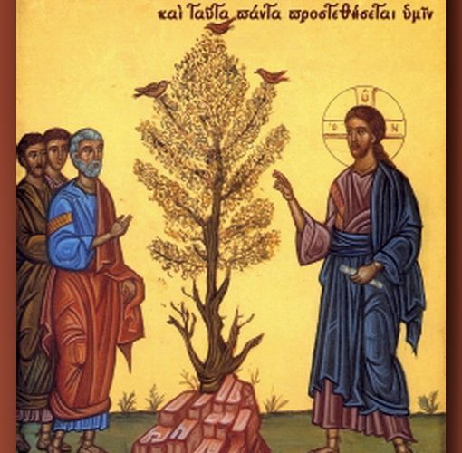 Κυριακή Γ’ Ματθαίου: Εμπιστοσύνη στη Θεία Πρόνοια