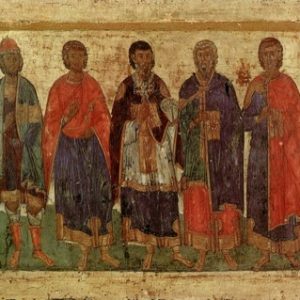 Οι Άγιοι Μάρτυρες Ευστράτιος, Αυξέντιος, Ευγένιος, Μαρδάριος και Ορέστης