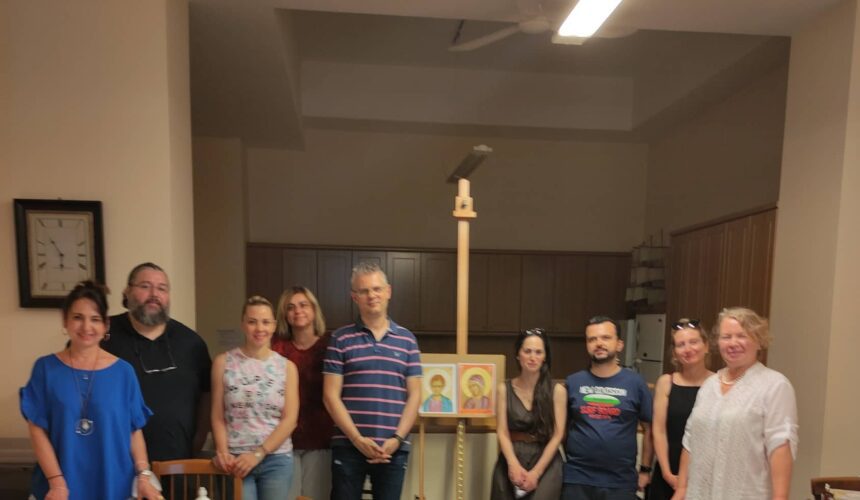 Λήξη μαθημάτων Αγιογραφίας