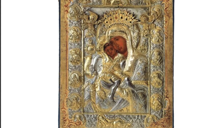 Η εικόνα ΑΞΙΟΝ ΕΣΤΙ από το Άγιο Όρος στην Αθήνα